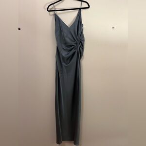 ASOS bridesmaid satin dress